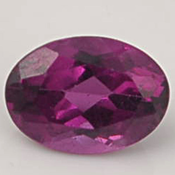1 pcs Garnet  - 1.12 ct - Oval - Pinkish Purple