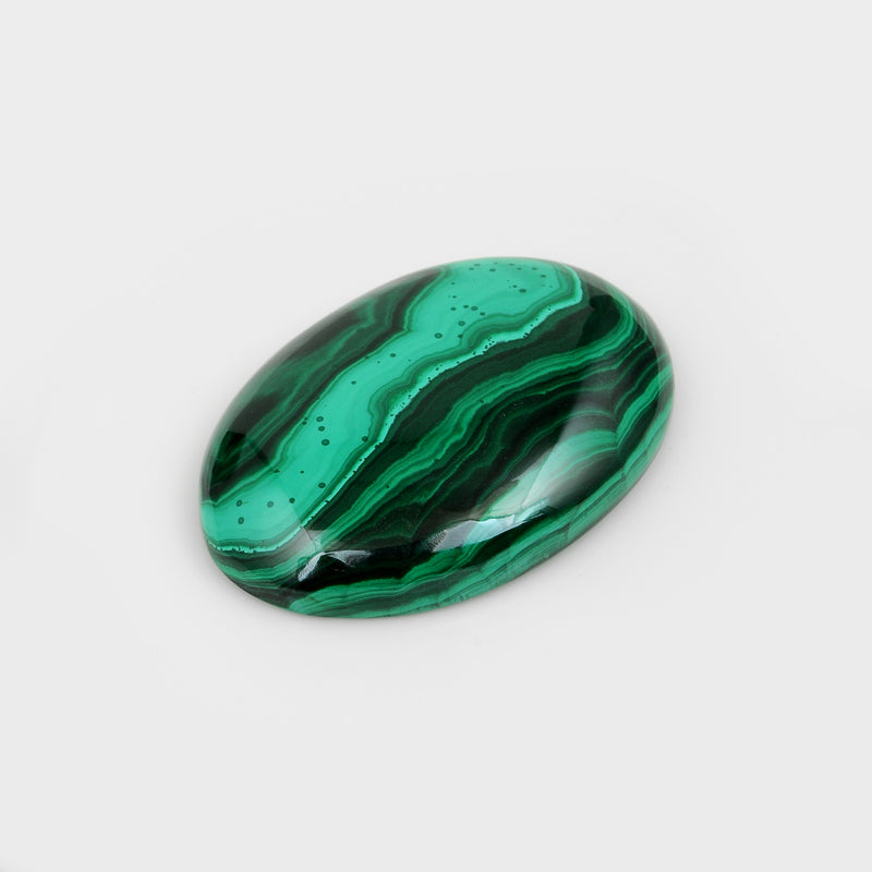 Oval Green Color Malachite Gemstone 323.30 Carat