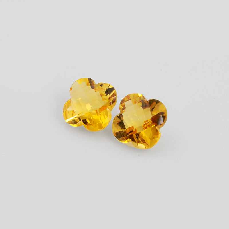 3.95 Carat Yellow Color Fancy Citrine Gemstone