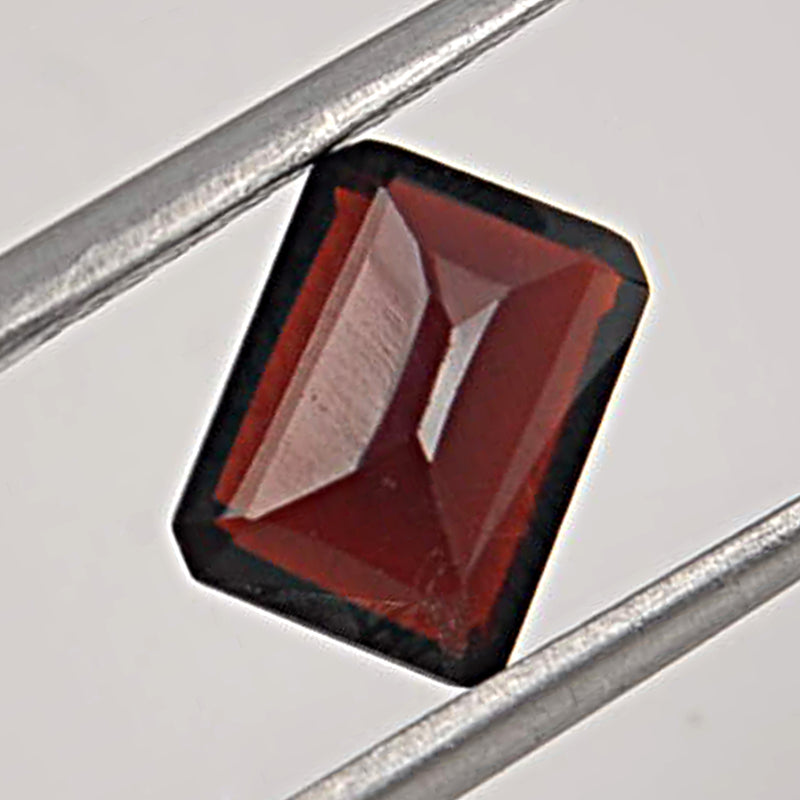 24.50 Carat Red Color Octagon Garnet Gemstone