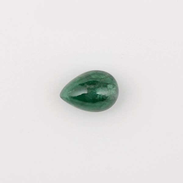 1 pcs Emerald  - 0.7 ct - Pear - Green