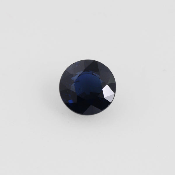 1 pcs Sapphire  - 1.44 ct - ROUND - Blue - Transparent