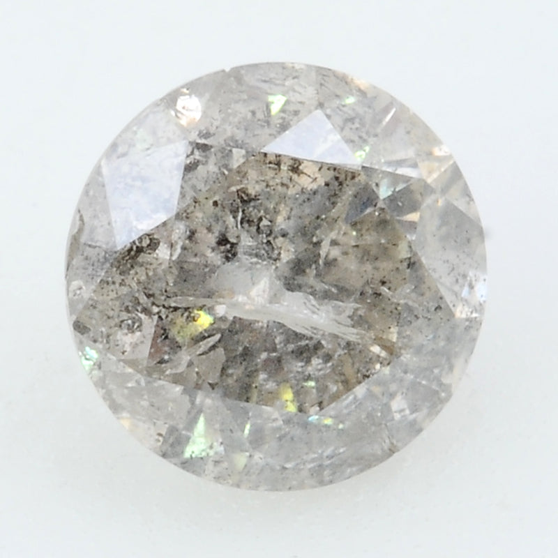 1 pcs Diamond  - 0.47 ct - ROUND - White