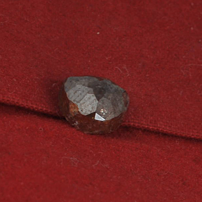 1.68 Carat Rose Cut Heart Brown Diamond