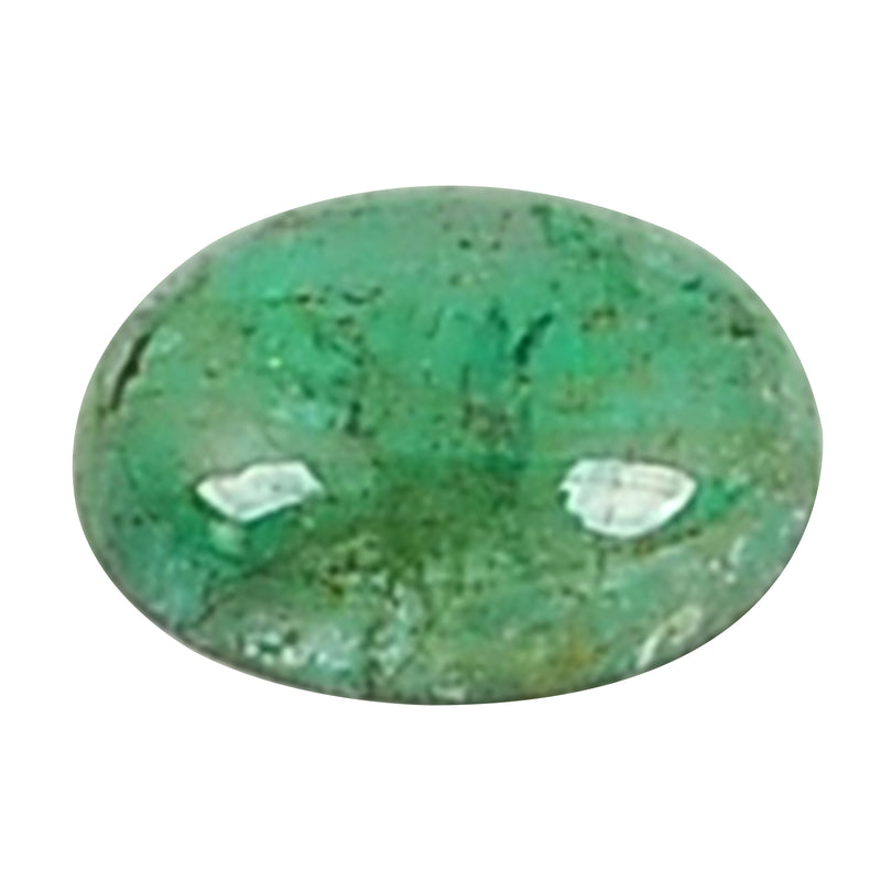 Oval Green Color Emerald Gemstone 1.65 Carat