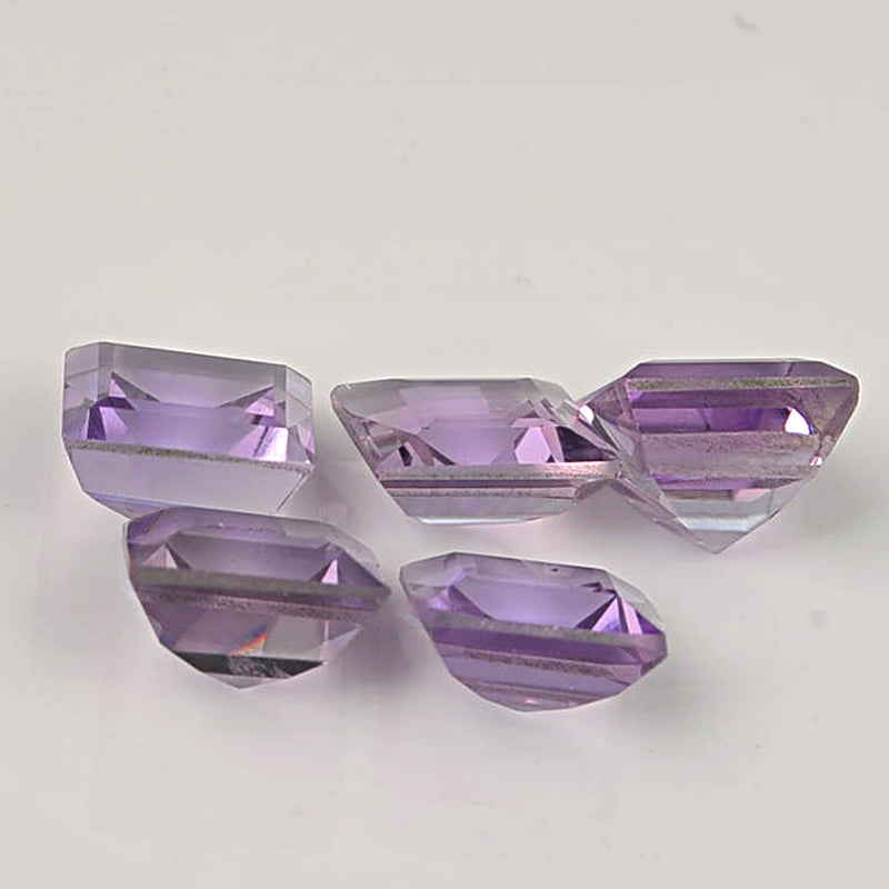 11.90 Carat Purple Color Square Amethyst Gemstone