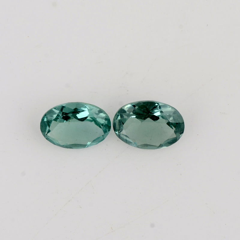 1.40 Carat Greenish Blue Color Oval Apatite Gemstone