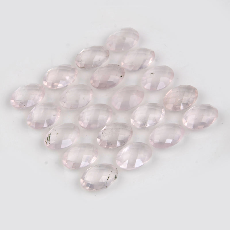 94.40 Carat Pink Color Oval Rose Quartz Gemstone