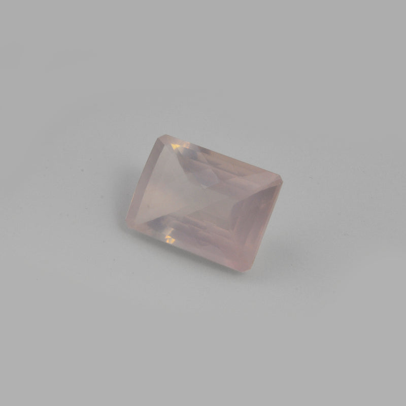 49.30 Carat Pink Color Octagon Rose Quartz Gemstone