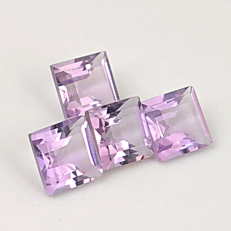 2.24 Carat Purple Color Square Amethyst Gemstone