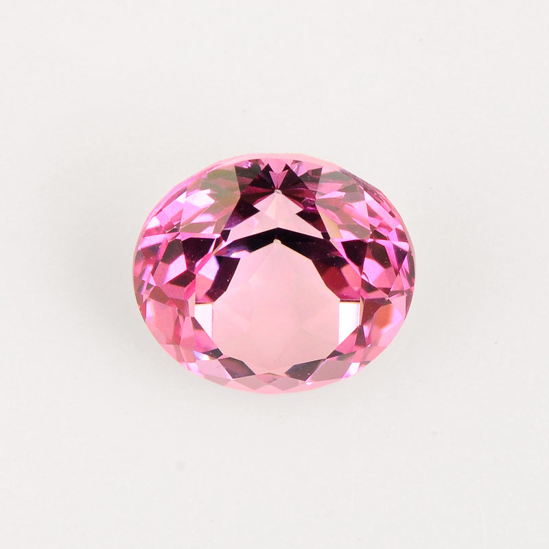 Round Pink Topaz Gemstone 10.39 Carat
