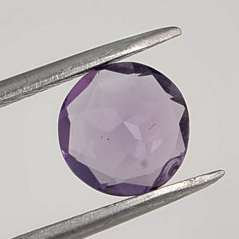 1.30 Carat Purple Color Round Amethyst Gemstone