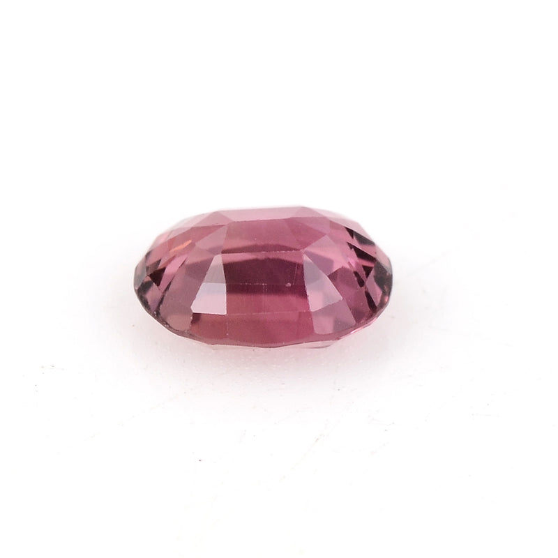 1.00 Carat Pink Color Oval Tourmaline Gemstone