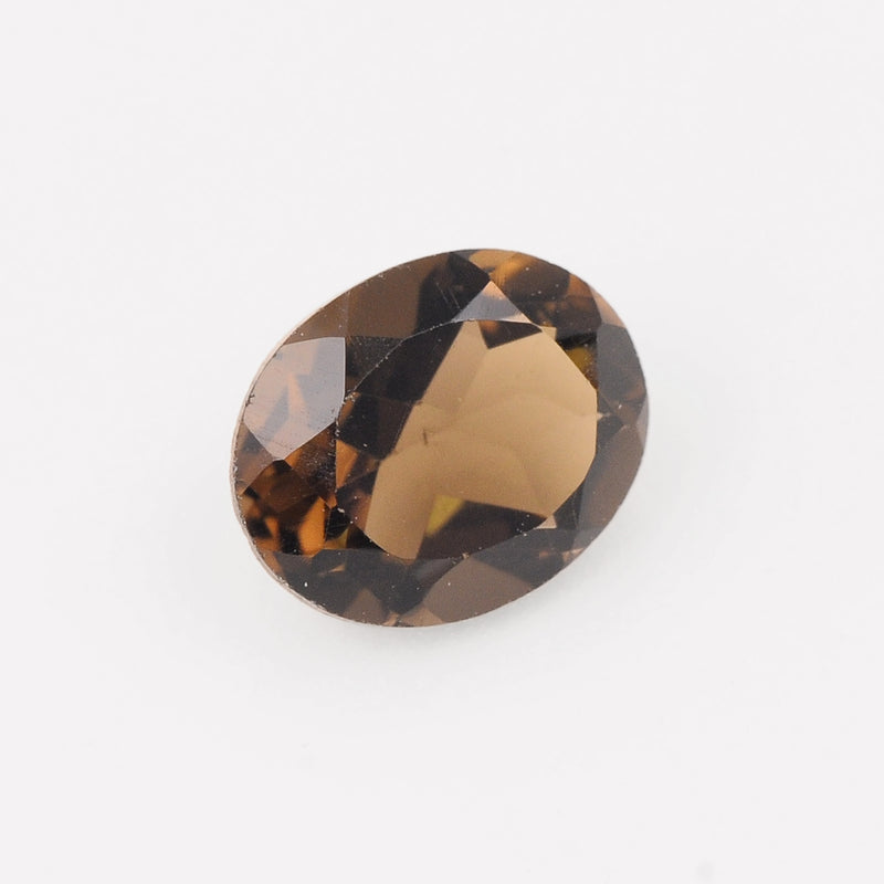 Oval Brown Color Smoky Quartz Gemstone 2.20 Carat