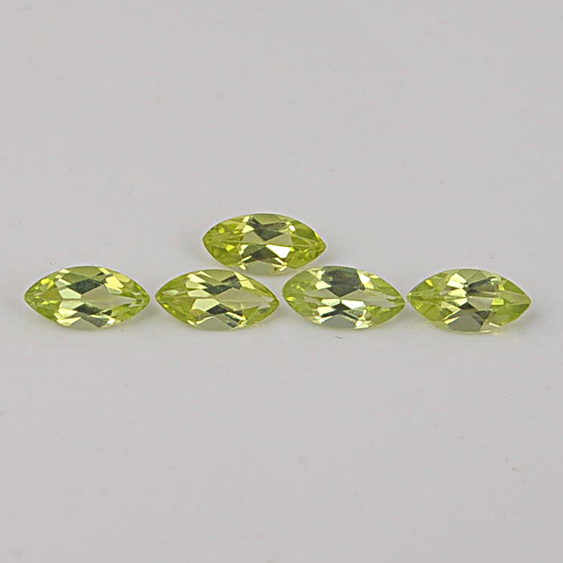 1.32 Carat Green Color Marquise Peridot Gemstone