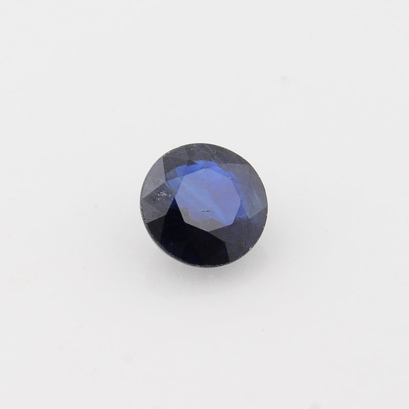1 pcs Sapphire  - 1.29 ct - ROUND - Blue