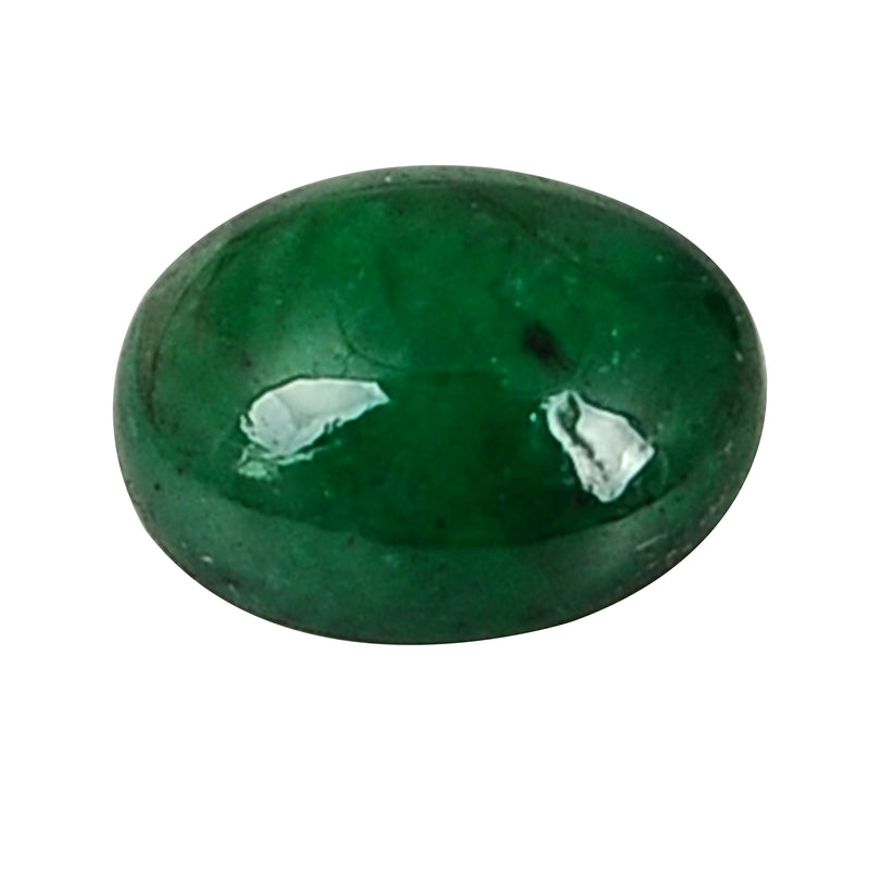 Oval Green Color Emerald Gemstone 1.75 Carat