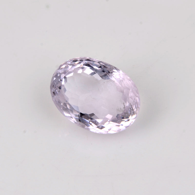 26.30 Carat Pink Color Oval Amethyst Gemstone
