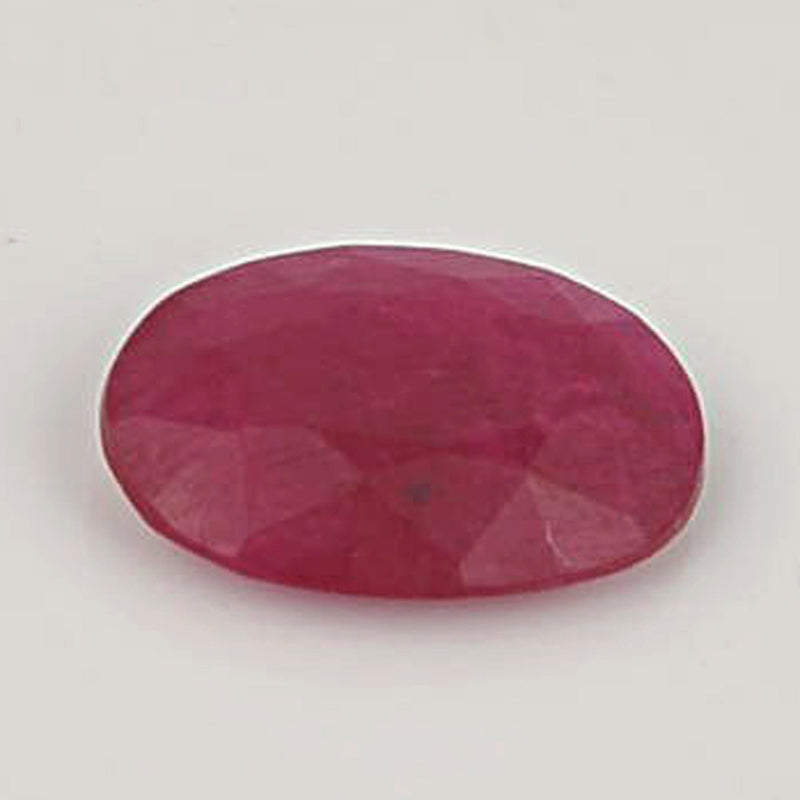 1.79 Carat Red Color Oval Ruby Gemstone