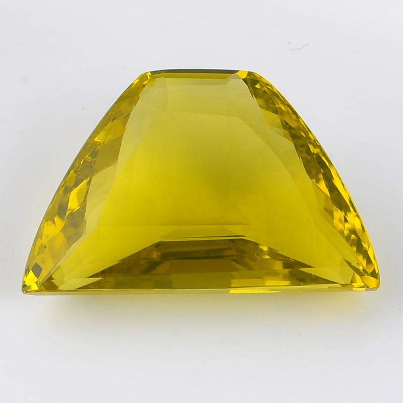 81.39 Carat Freeform Greenish Yellow Lemon Quartz Gemstone
