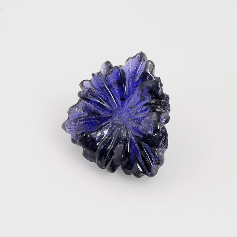 12.3 Carat Blue Color Fancy Iolite Gemstone