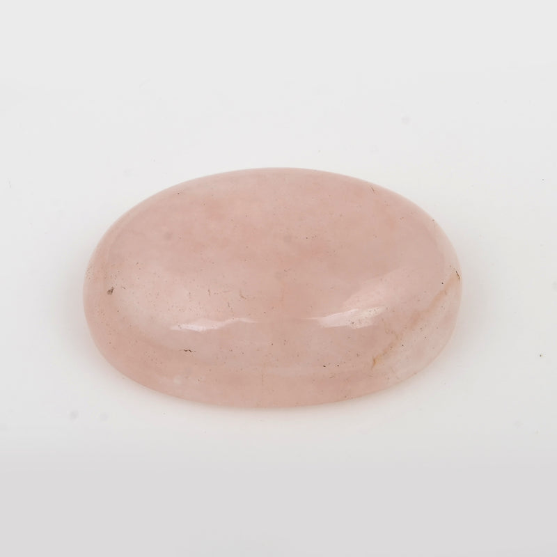 Oval Pink Color Rose Quartz Gemstone 90 Carat