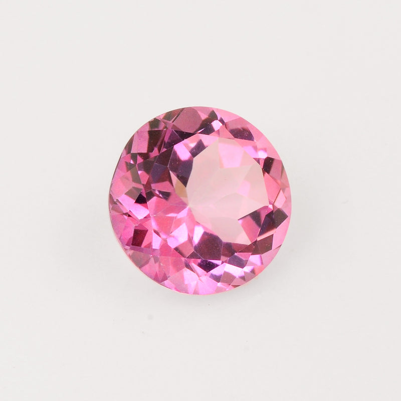 Round Pink Topaz Gemstone 9.14 Carat