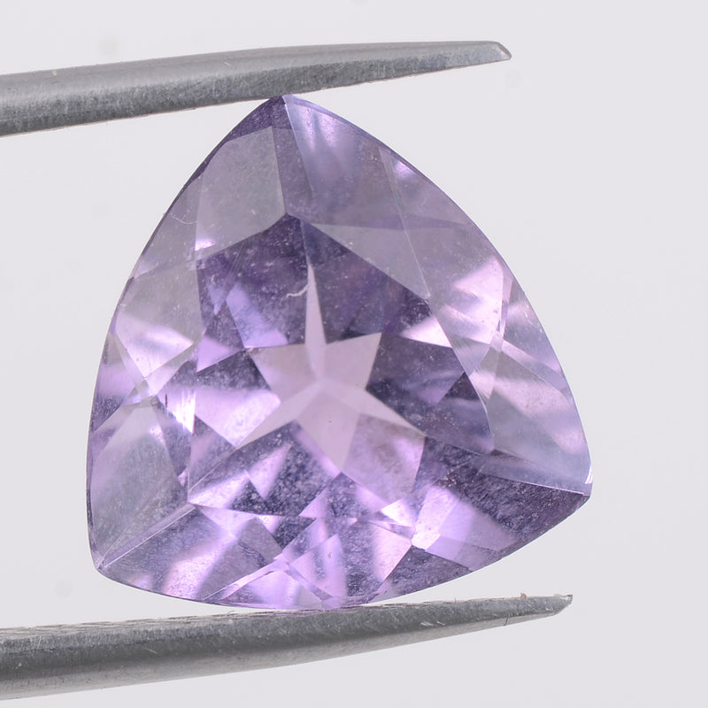 65.4 Carat Triangle Purple Amethyst Gemstone