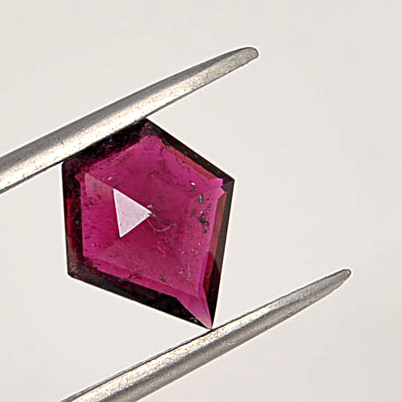 1.44 Carat Pink Color Shield Tourmaline Gemstone