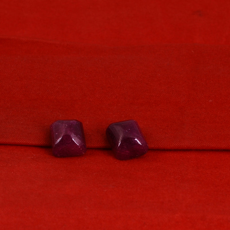 5.20 Carat Red Color Octagon Ruby Gemstone