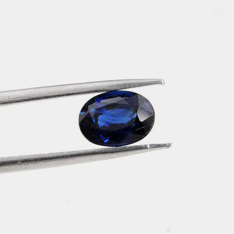 1 pcs Sapphire  - 1.12 ct - Oval - Blue