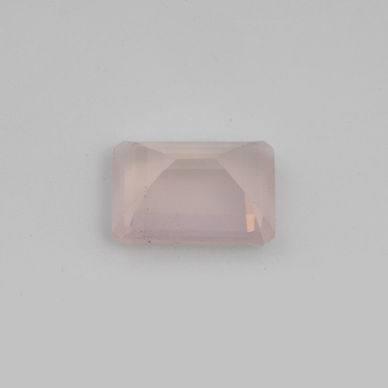 21.50 Carat Pink Color Octagon Rose Quartz Gemstone