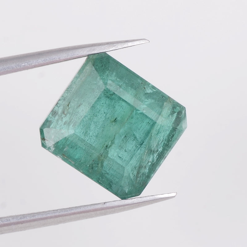 1 pcs Emerald  - 4.92 ct - Octagon - Green