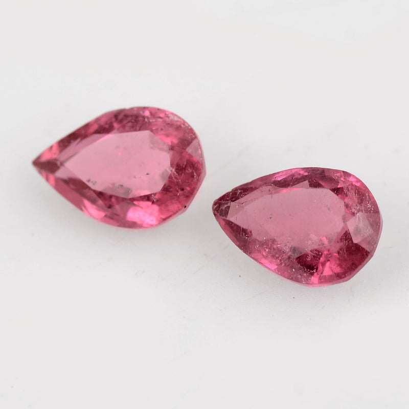 1.80 Carat Pink Color Pear Tourmaline Gemstone
