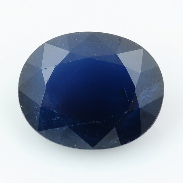 1 pcs Sapphire  - 3.51 ct - Oval - Blue