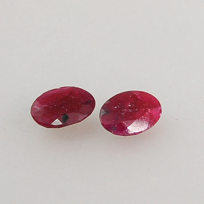 2.40 Carat Red Color Oval Ruby Gemstone