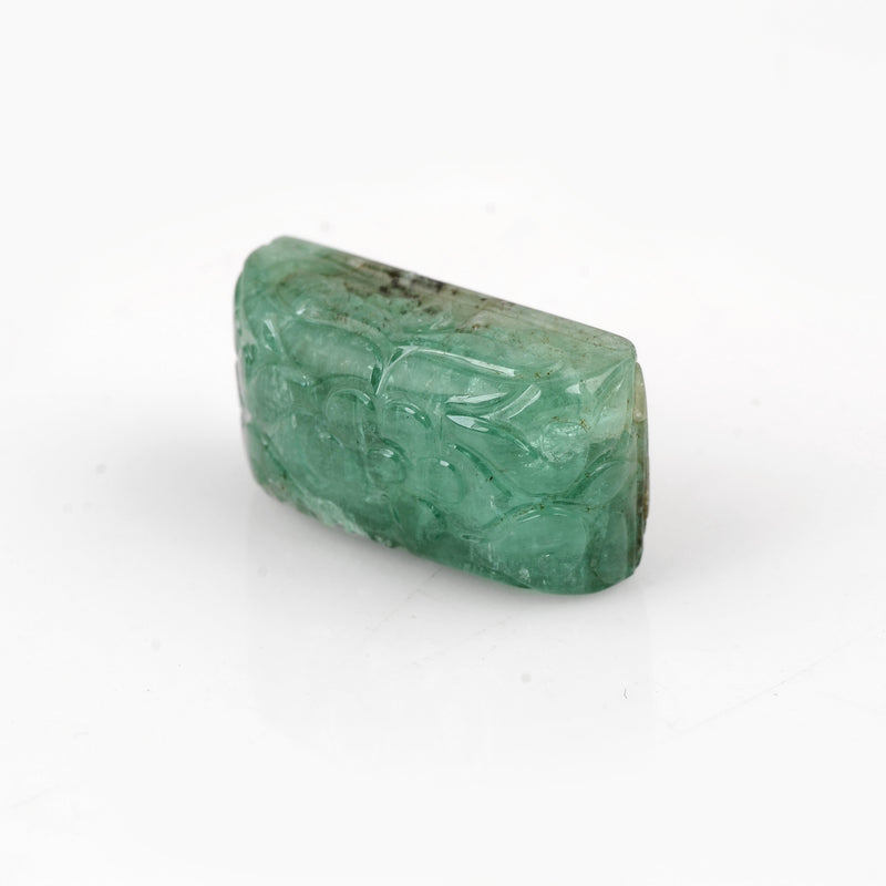 1 pcs Emerald  - 38.35 ct - Octagon - Green