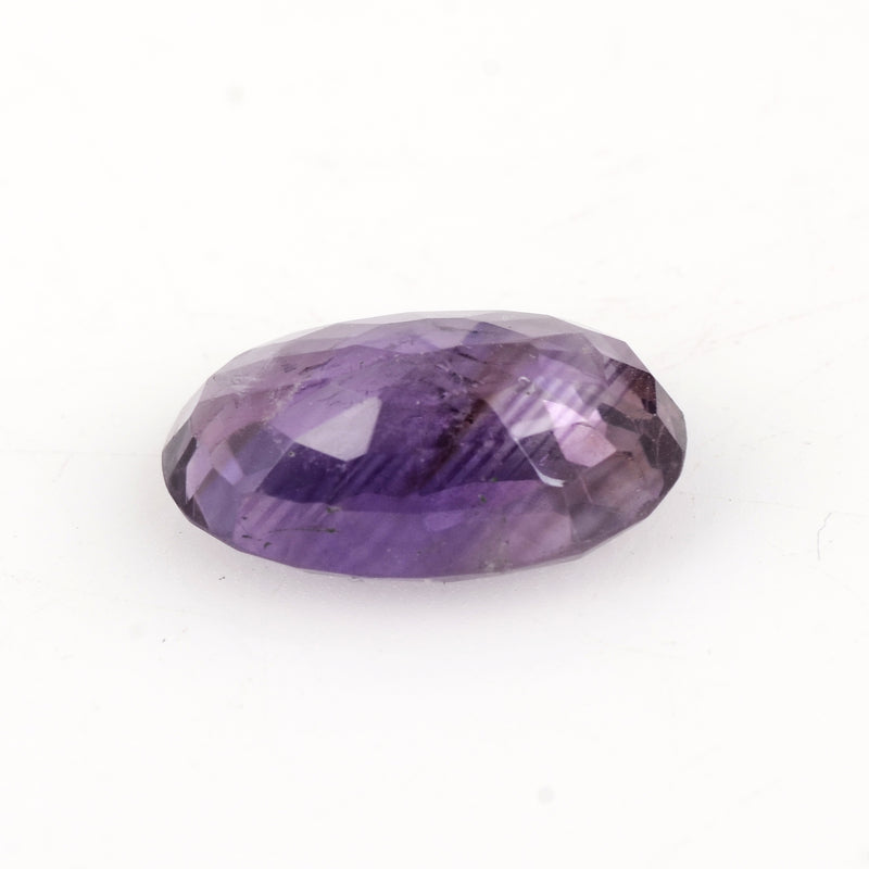 1 pcs Amethyst  - 6.58 ct - Oval - Purple