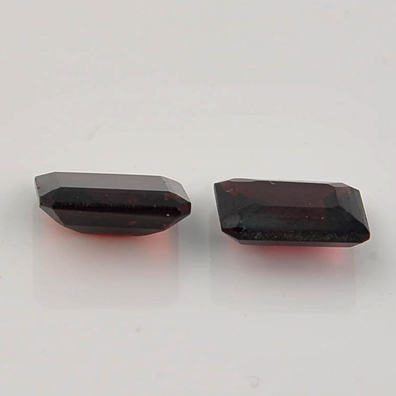4.90 Carat Red Color Octagon Garnet Gemstone