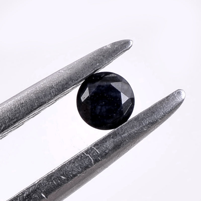 43.80 Carat Blue Color Round Sapphire Gemstone