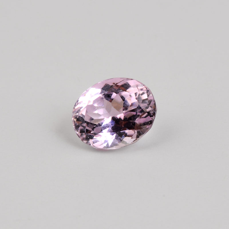 Oval Pink Color Kunzite Gemstone 3.33 Carat