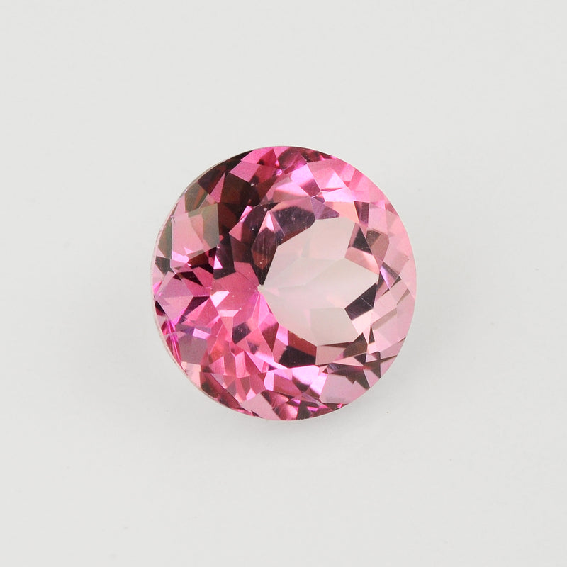 Round Pink Topaz Gemstone 10.81 Carat