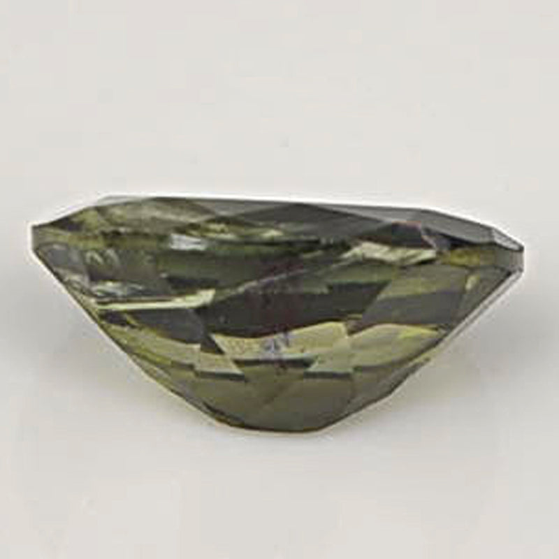 1.63 Carat Green Color Oval Tourmaline Gemstone