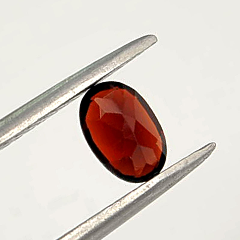 2.90 Carat Red Color Oval Garnet Gemstone