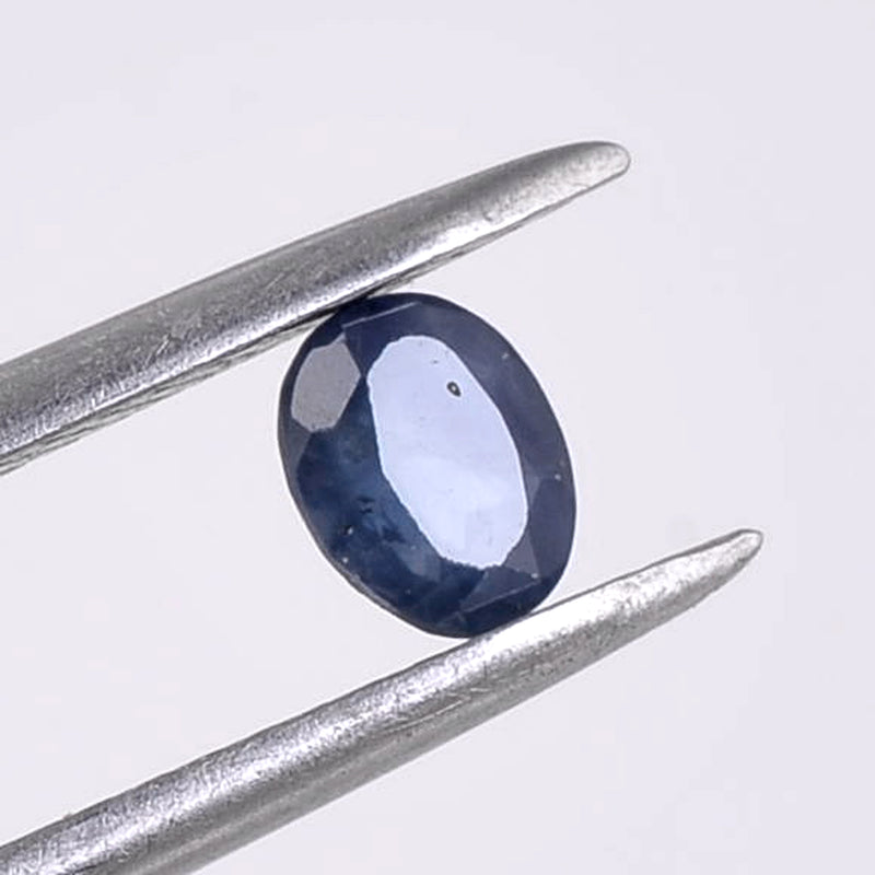 29.65 Carat Blue Color Oval Sapphire Gemstone