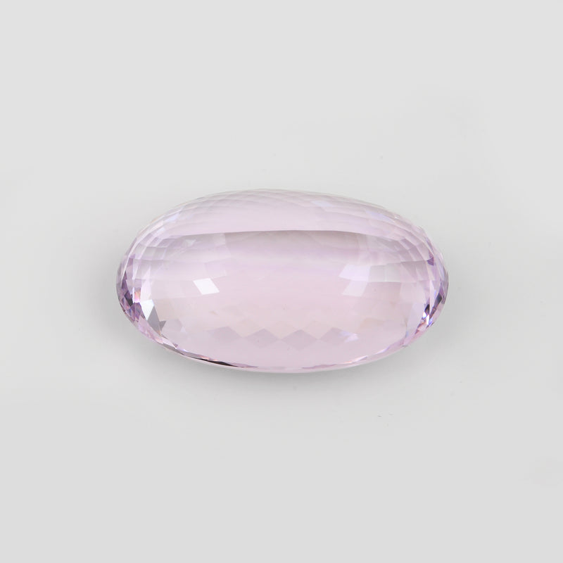 1 pcs Amethyst  - 164.38 ct - Oval - Purple - Transparent