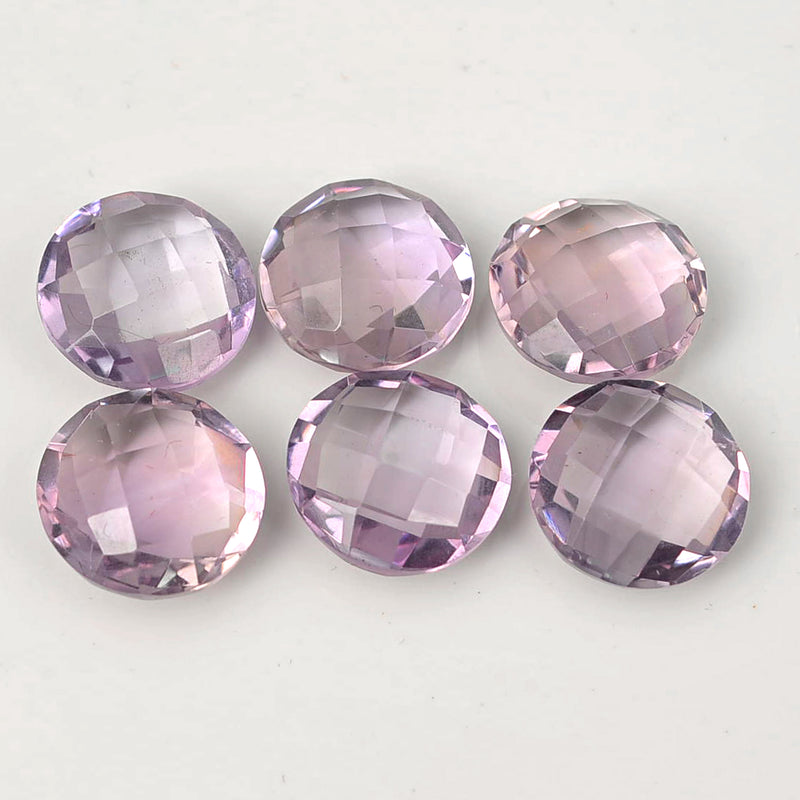 23.40 Carat Purple Color Round Amethyst Gemstone