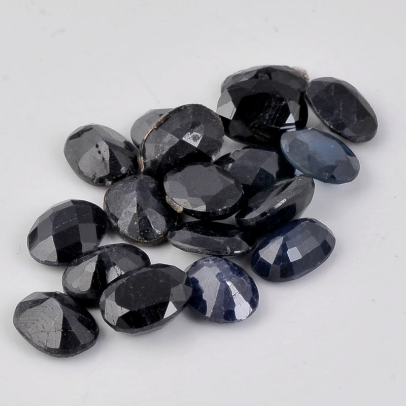 26.90 Carat Blue Color Oval Sapphire Gemstone