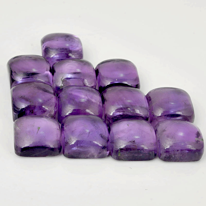 69.80 Carat Purple Color Square Amethyst Gemstone