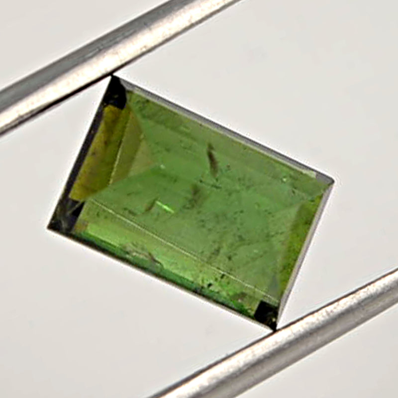 2.25 Carat Green Color Octagon Tourmaline Gemstone